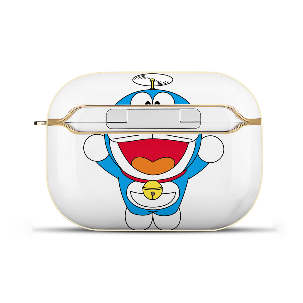 （画像用） ドラえもん Doraemon 【AirPods Pro用】ハードシェル保護ケース｜耐衝撃・防指紋・カラビナ付き商品仕様