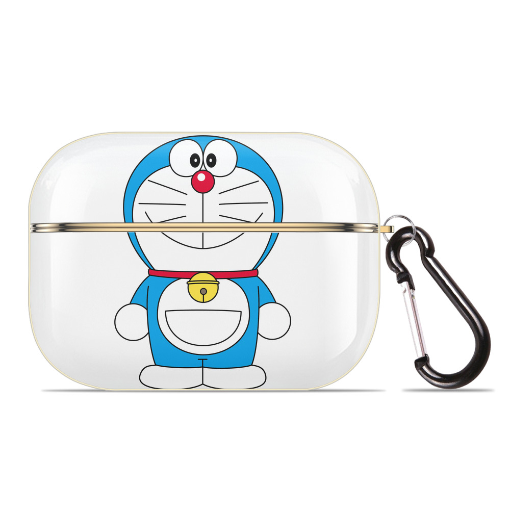 （画像用） ドラえもん Doraemon 【AirPods Pro用】ハードシェル保護ケース｜耐衝撃・防指紋・カラビナ付き商品仕様