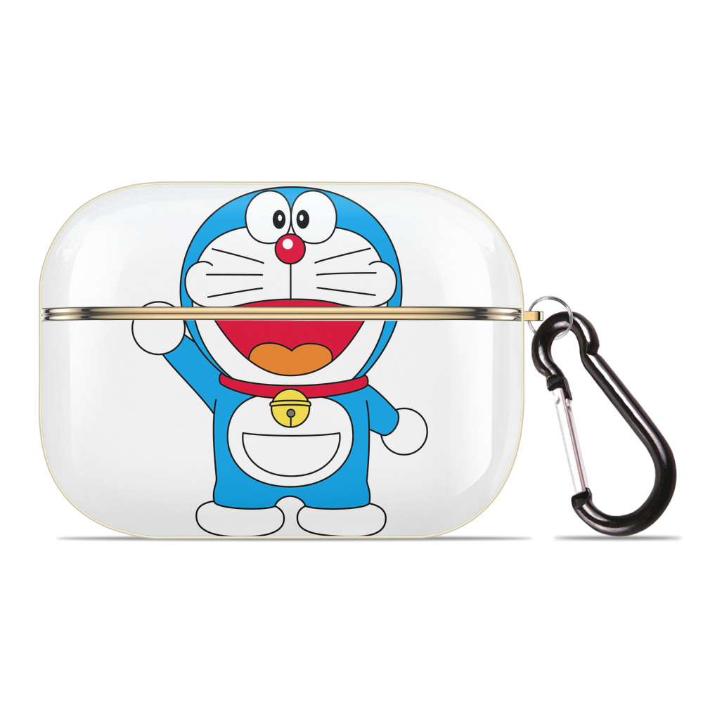 （画像用） ドラえもん Doraemon 【AirPods Pro用】ハードシェル保護ケース｜耐衝撃・防指紋・カラビナ付き商品仕様