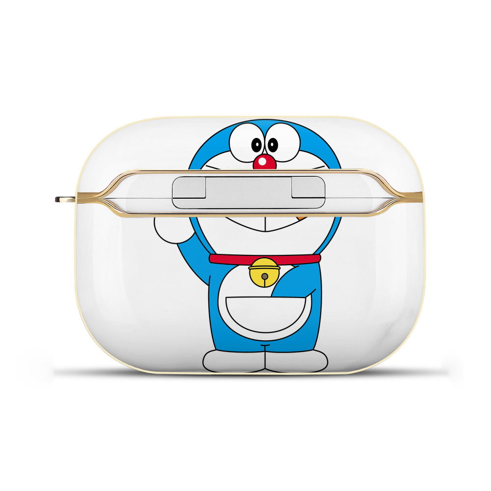 （画像用） ドラえもん Doraemon 【AirPods Pro用】ハードシェル保護ケース｜耐衝撃・防指紋・カラビナ付き商品仕様