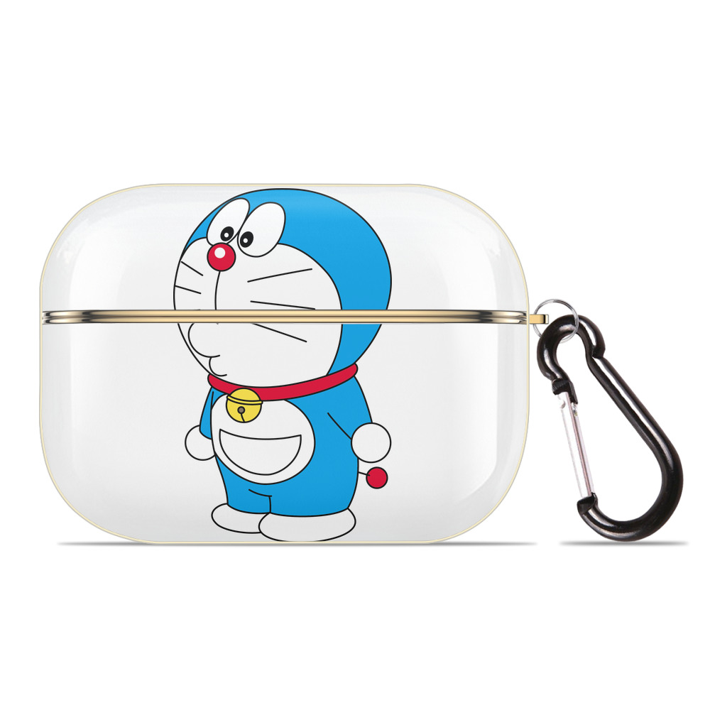 （画像用） ドラえもん Doraemon 【AirPods Pro用】ハードシェル保護ケース｜耐衝撃・防指紋・カラビナ付き商品仕様