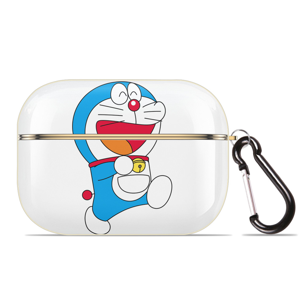 （画像用） ドラえもん Doraemon 【AirPods Pro用】ハードシェル保護ケース｜耐衝撃・防指紋・カラビナ付き商品仕様
