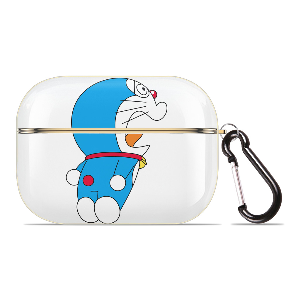 （画像用） ドラえもん Doraemon 【AirPods Pro用】ハードシェル保護ケース｜耐衝撃・防指紋・カラビナ付き商品仕様