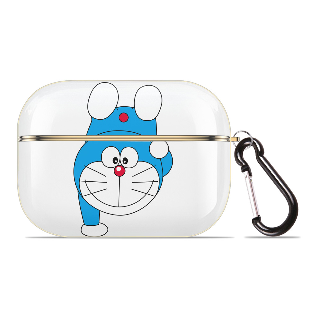 （画像用） ドラえもん Doraemon 【AirPods Pro用】ハードシェル保護ケース｜耐衝撃・防指紋・カラビナ付き商品仕様