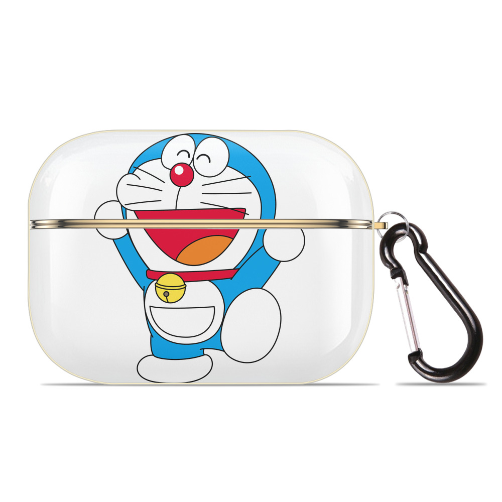 （画像用） ドラえもん Doraemon 【AirPods Pro用】ハードシェル保護ケース｜耐衝撃・防指紋・カラビナ付き商品仕様
