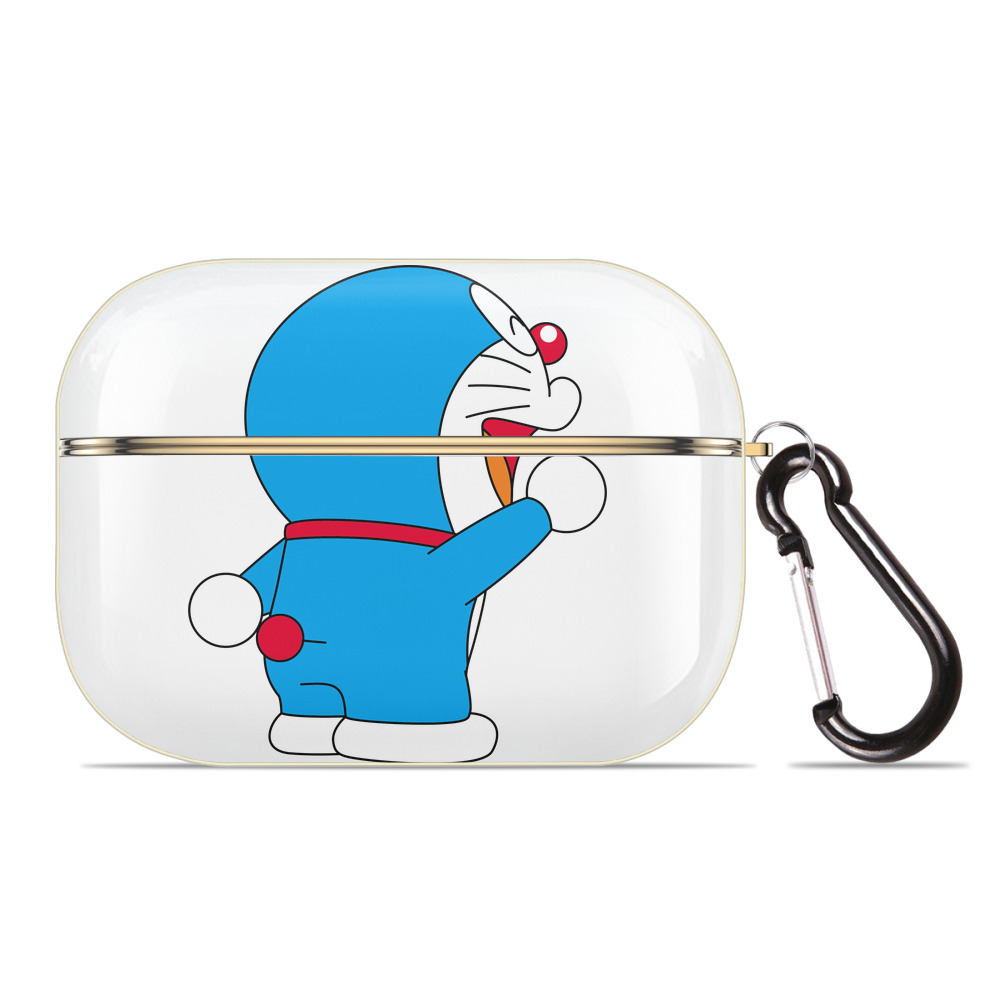 （画像用） ドラえもん Doraemon 【AirPods Pro用】ハードシェル保護ケース｜耐衝撃・防指紋・カラビナ付き商品仕様