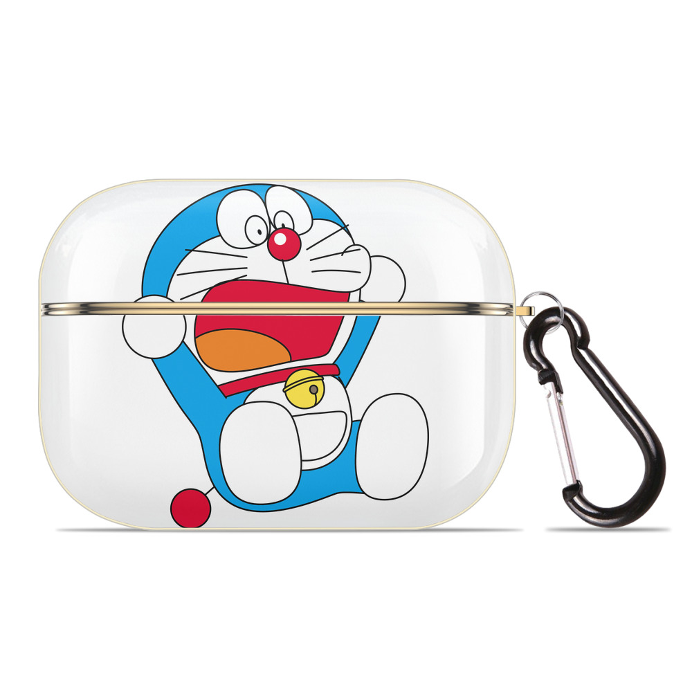 （画像用） ドラえもん Doraemon 【AirPods Pro用】ハードシェル保護ケース｜耐衝撃・防指紋・カラビナ付き商品仕様