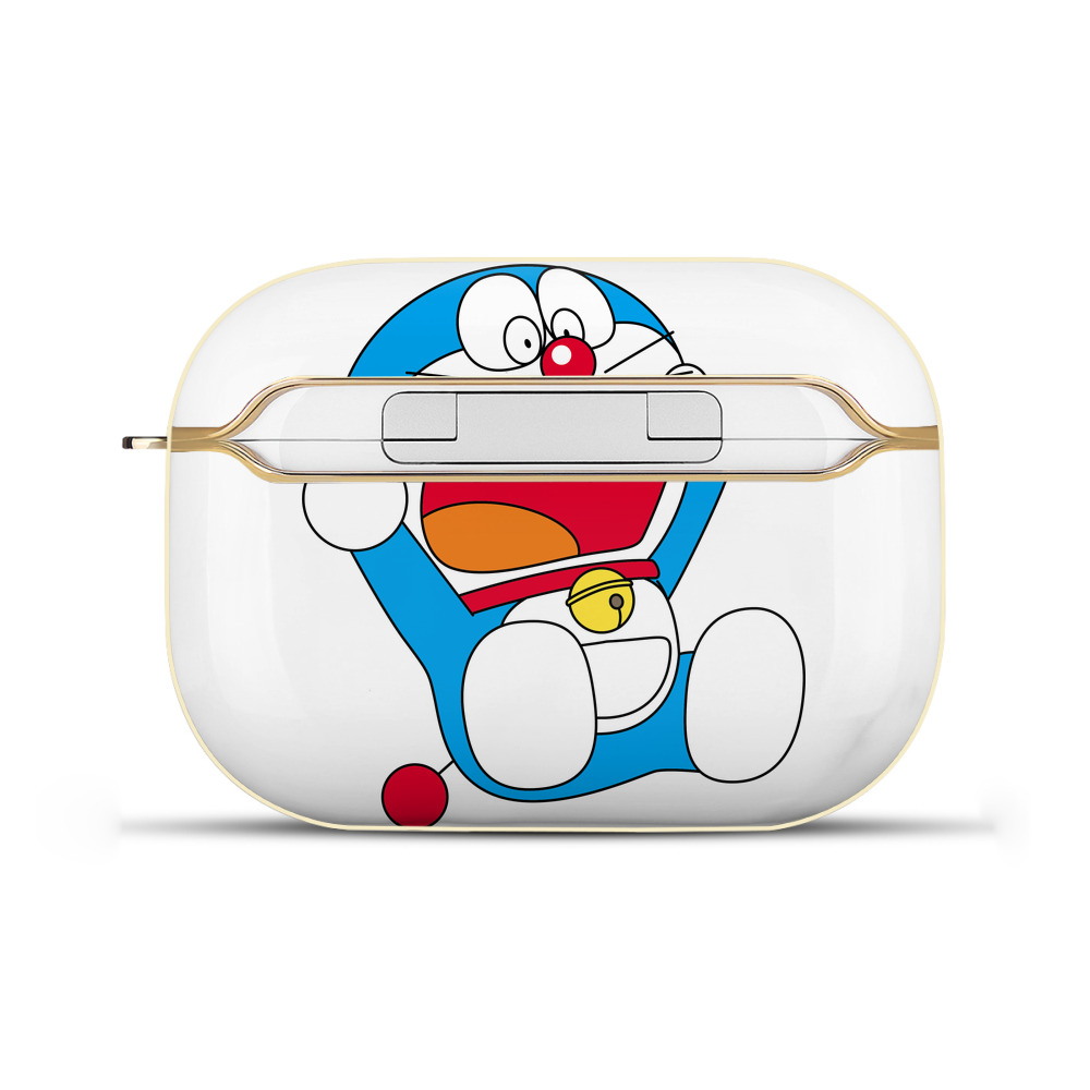 （画像用） ドラえもん Doraemon 【AirPods Pro用】ハードシェル保護ケース｜耐衝撃・防指紋・カラビナ付き商品仕様