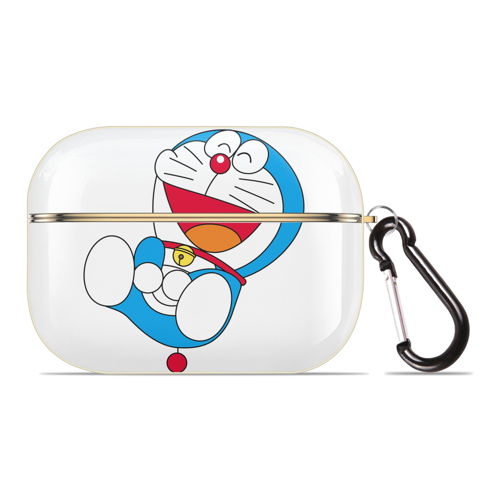（画像用） ドラえもん Doraemon 【AirPods Pro用】ハードシェル保護ケース｜耐衝撃・防指紋・カラビナ付き商品仕様