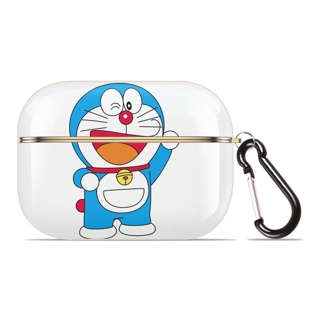 （画像用） ドラえもん Doraemon 【AirPods Pro用】ハードシェル保護ケース｜耐衝撃・防指紋・カラビナ付き商品仕様