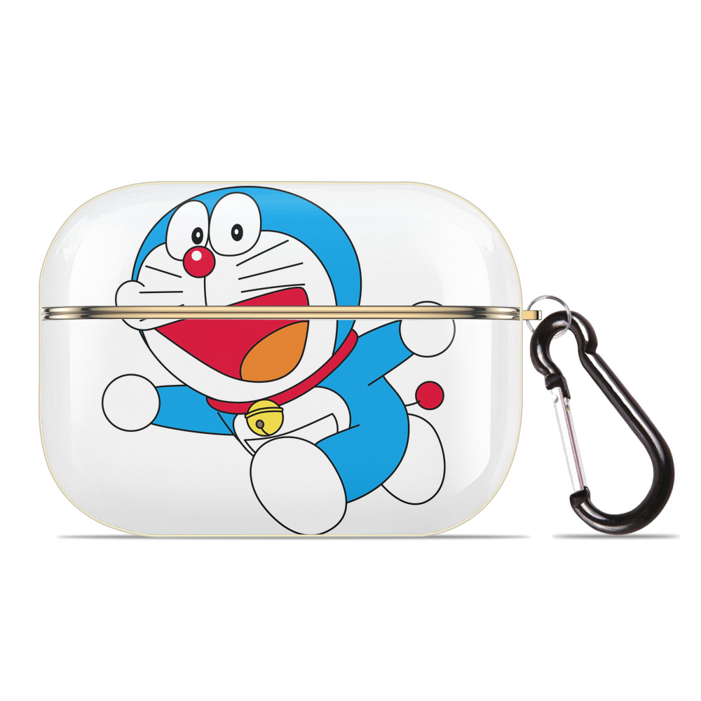 （画像用） ドラえもん Doraemon 【AirPods Pro用】ハードシェル保護ケース｜耐衝撃・防指紋・カラビナ付き商品仕様