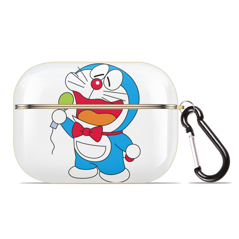（画像用） ドラえもん Doraemon 【AirPods Pro用】ハードシェル保護ケース｜耐衝撃・防指紋・カラビナ付き商品仕様