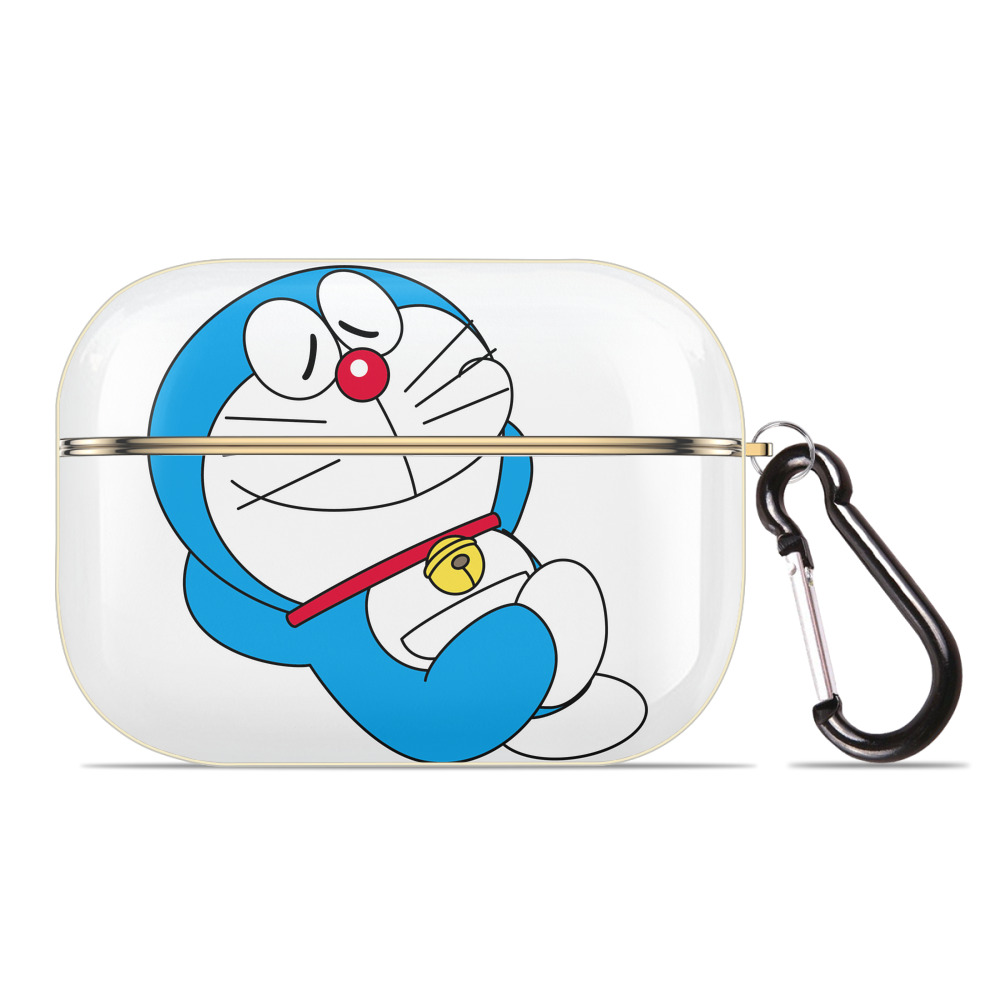 （画像用） ドラえもん Doraemon 【AirPods Pro用】ハードシェル保護ケース｜耐衝撃・防指紋・カラビナ付き商品仕様