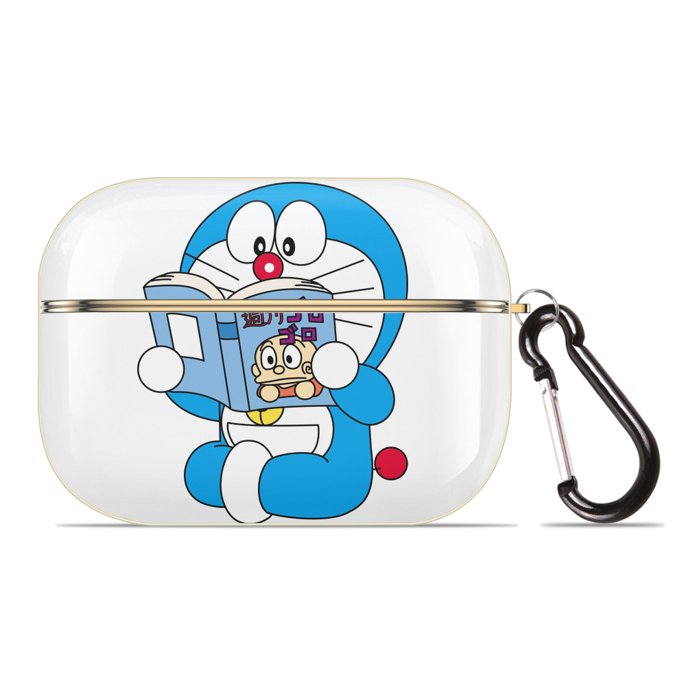 （画像用） ドラえもん Doraemon 【AirPods Pro用】ハードシェル保護ケース｜耐衝撃・防指紋・カラビナ付き商品仕様