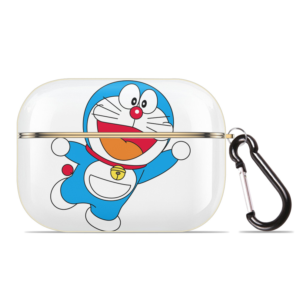 （画像用） ドラえもん Doraemon 【AirPods Pro用】ハードシェル保護ケース｜耐衝撃・防指紋・カラビナ付き商品仕様