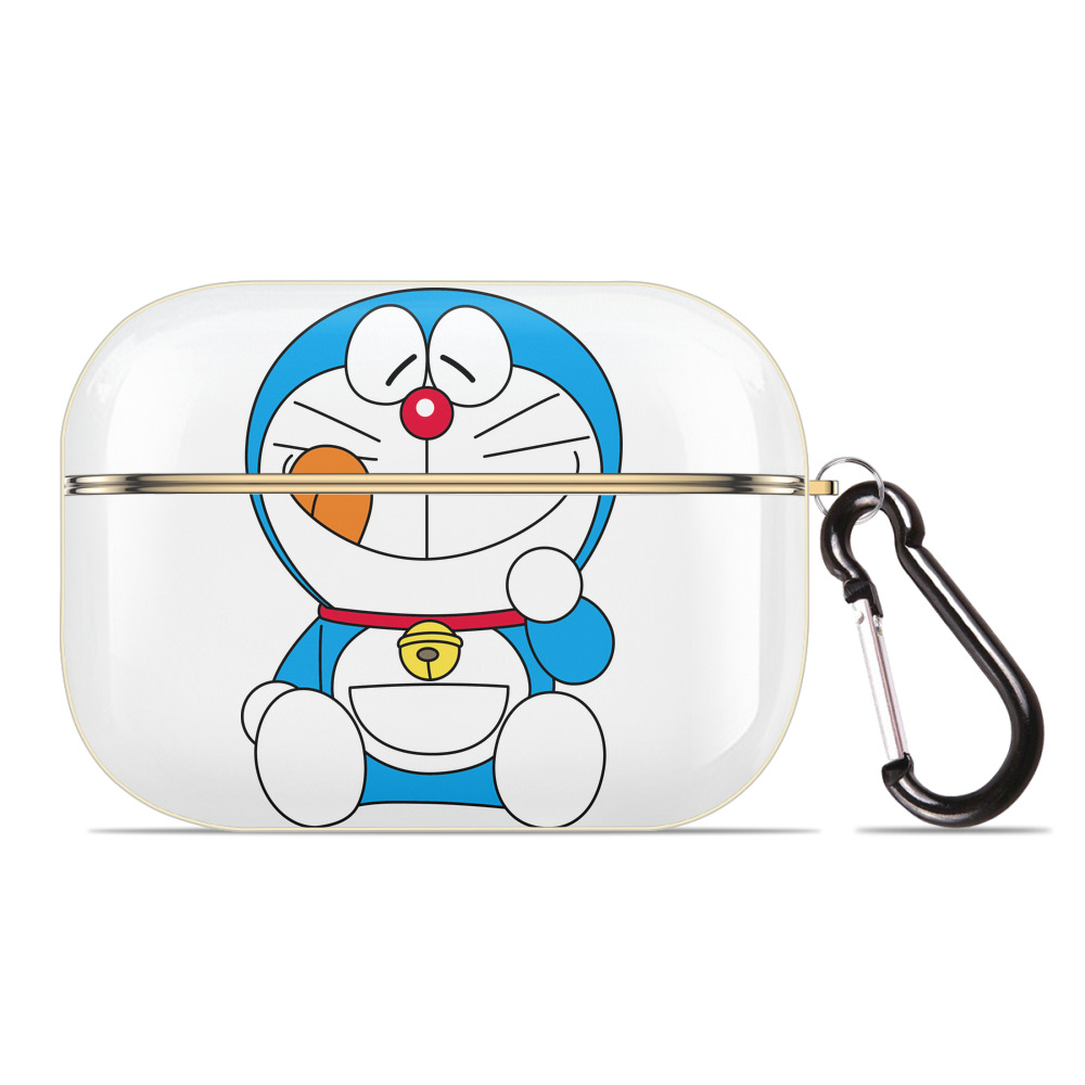 （画像用） ドラえもん Doraemon 【AirPods Pro用】ハードシェル保護ケース｜耐衝撃・防指紋・カラビナ付き商品仕様