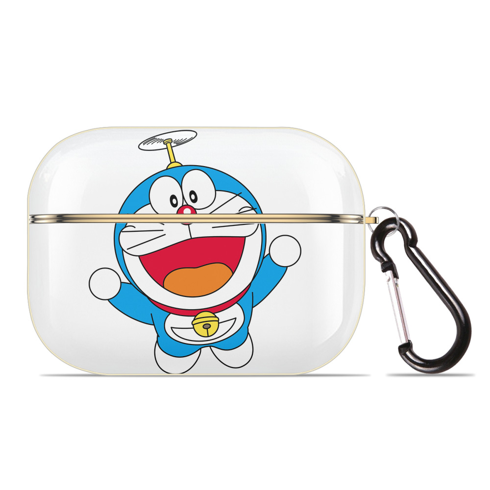 （画像用） ドラえもん Doraemon 【AirPods Pro用】ハードシェル保護ケース｜耐衝撃・防指紋・カラビナ付き商品仕様