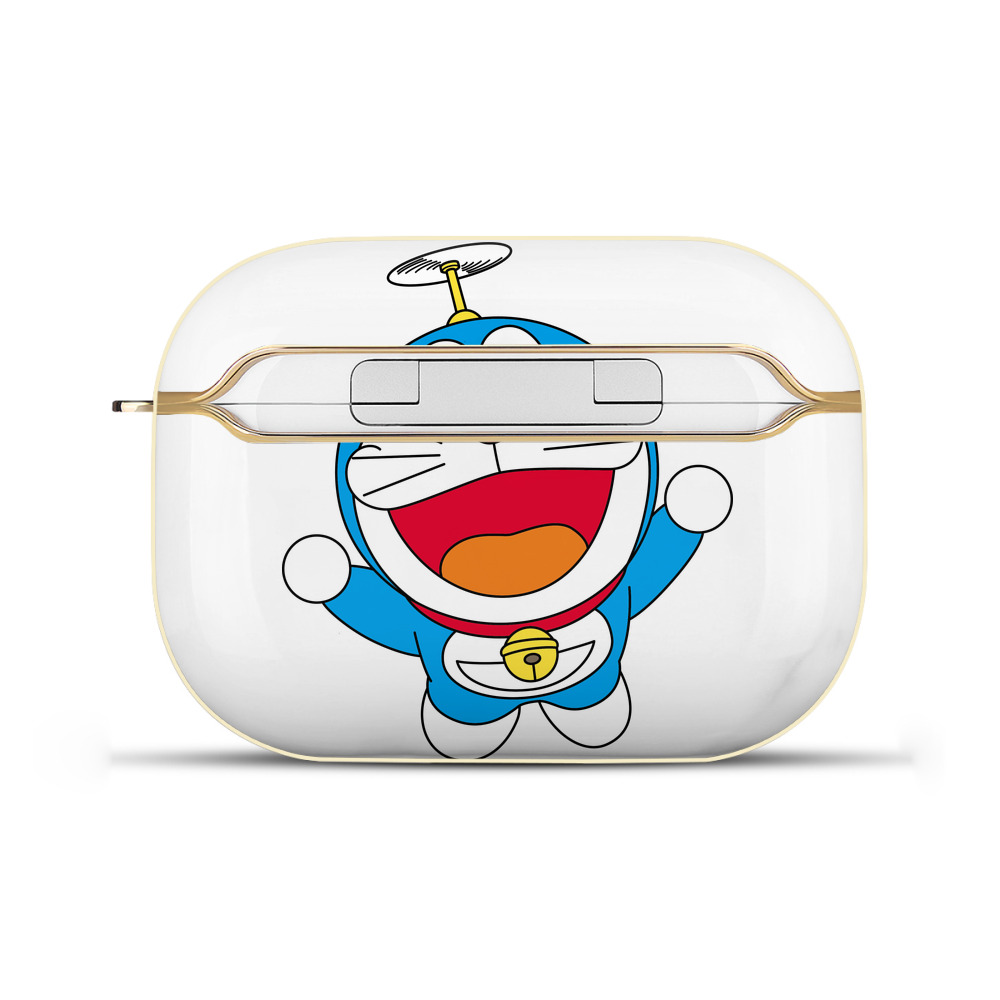 （画像用） ドラえもん Doraemon 【AirPods Pro用】ハードシェル保護ケース｜耐衝撃・防指紋・カラビナ付き商品仕様