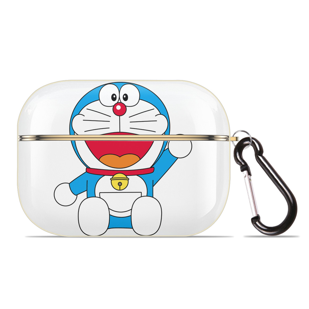 （画像用） ドラえもん Doraemon 【AirPods Pro用】ハードシェル保護ケース｜耐衝撃・防指紋・カラビナ付き商品仕様
