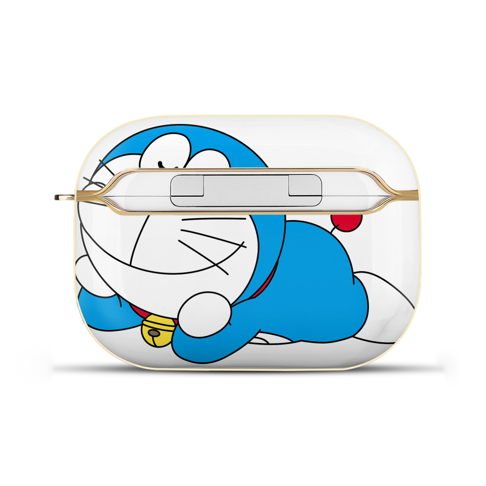 （画像用） ドラえもん Doraemon 【AirPods Pro用】ハードシェル保護ケース｜耐衝撃・防指紋・カラビナ付き商品仕様