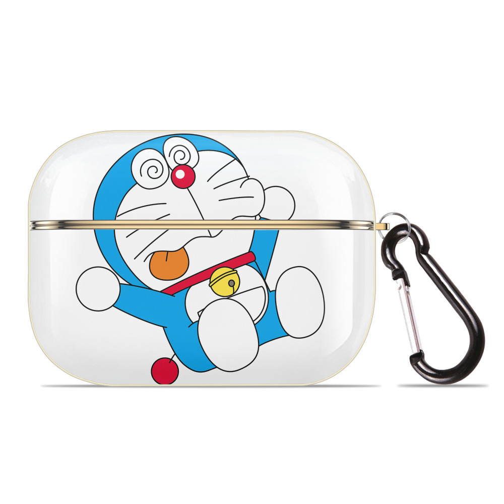 （画像用） ドラえもん Doraemon 【AirPods Pro用】ハードシェル保護ケース｜耐衝撃・防指紋・カラビナ付き商品仕様