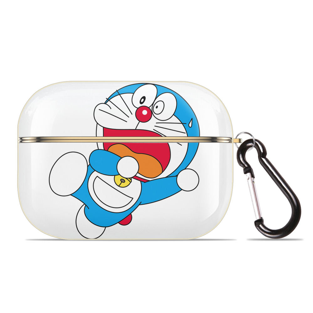 （画像用） ドラえもん Doraemon 【AirPods Pro用】ハードシェル保護ケース｜耐衝撃・防指紋・カラビナ付き商品仕様