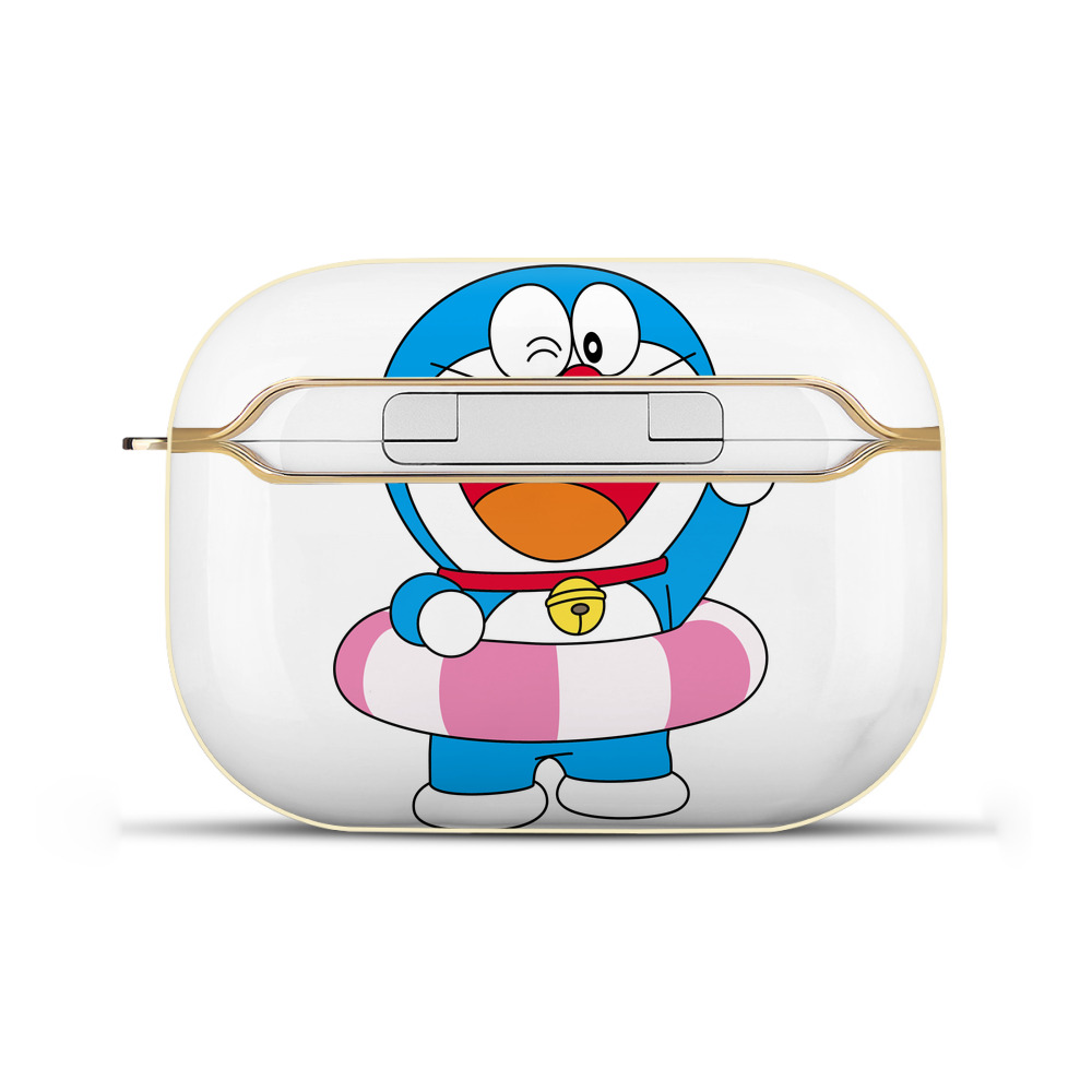 （画像用） ドラえもん Doraemon 【AirPods Pro用】ハードシェル保護ケース｜耐衝撃・防指紋・カラビナ付き商品仕様