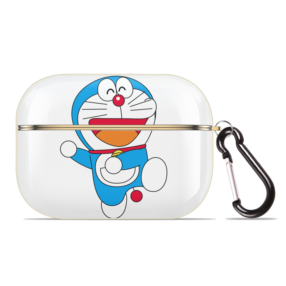 （画像用） ドラえもん Doraemon 【AirPods Pro用】ハードシェル保護ケース｜耐衝撃・防指紋・カラビナ付き商品仕様