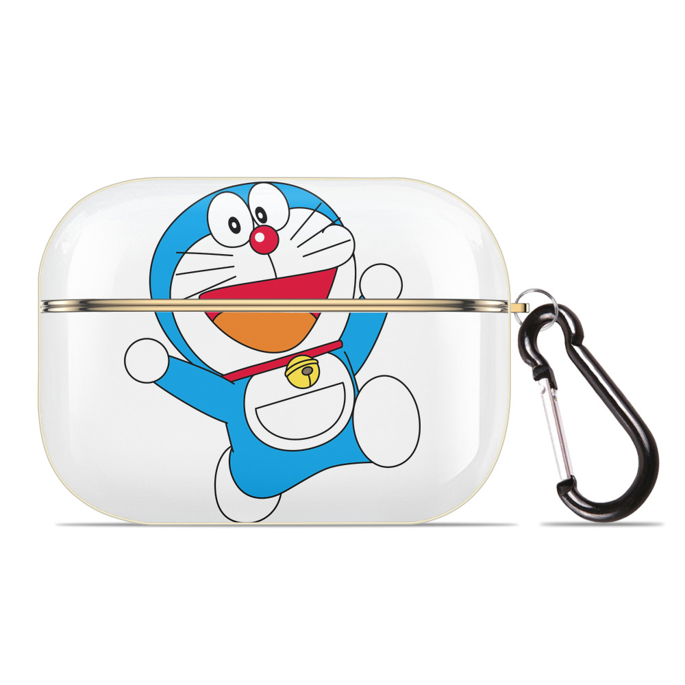 （画像用） ドラえもん Doraemon 【AirPods Pro用】ハードシェル保護ケース｜耐衝撃・防指紋・カラビナ付き商品仕様