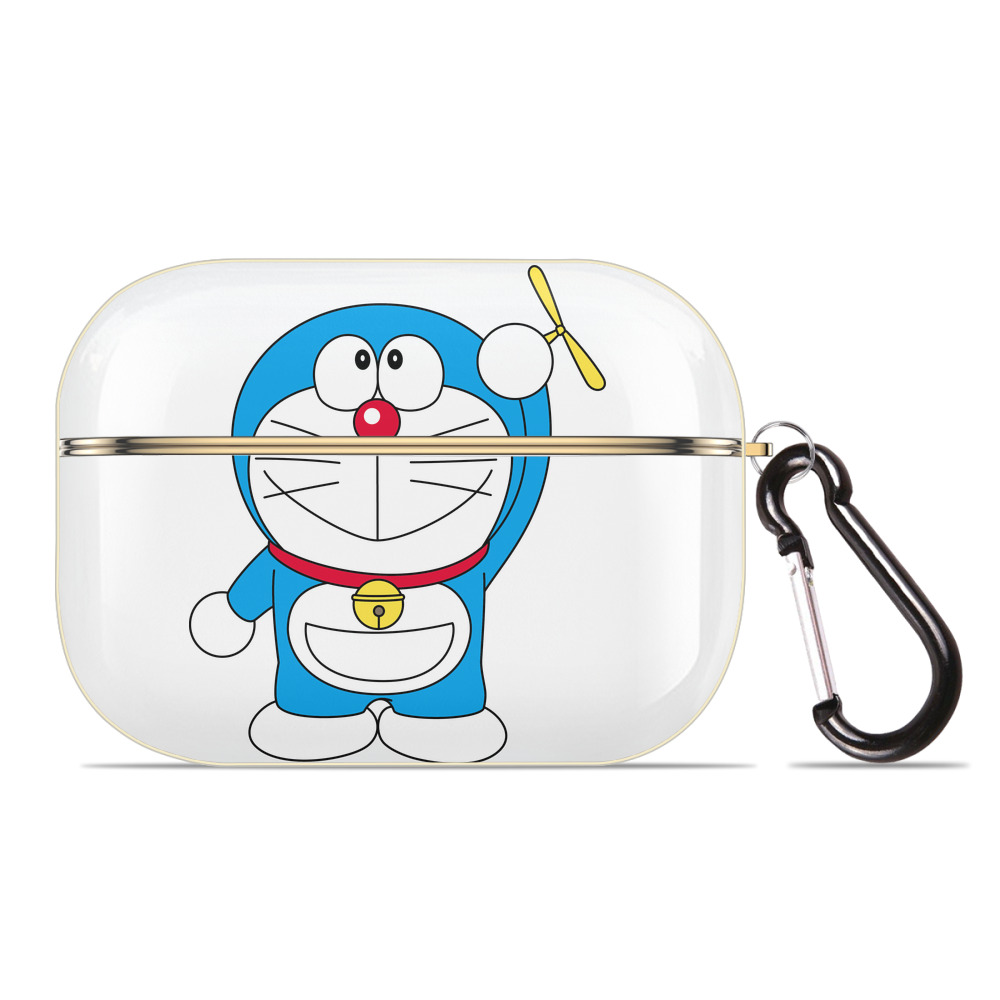 （画像用） ドラえもん Doraemon 【AirPods Pro用】ハードシェル保護ケース｜耐衝撃・防指紋・カラビナ付き商品仕様