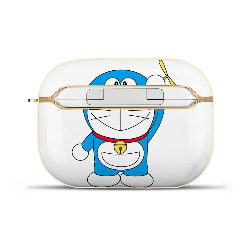 （画像用） ドラえもん Doraemon 【AirPods Pro用】ハードシェル保護ケース｜耐衝撃・防指紋・カラビナ付き商品仕様