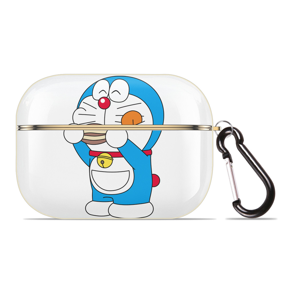 （画像用） ドラえもん Doraemon 【AirPods Pro用】ハードシェル保護ケース｜耐衝撃・防指紋・カラビナ付き商品仕様