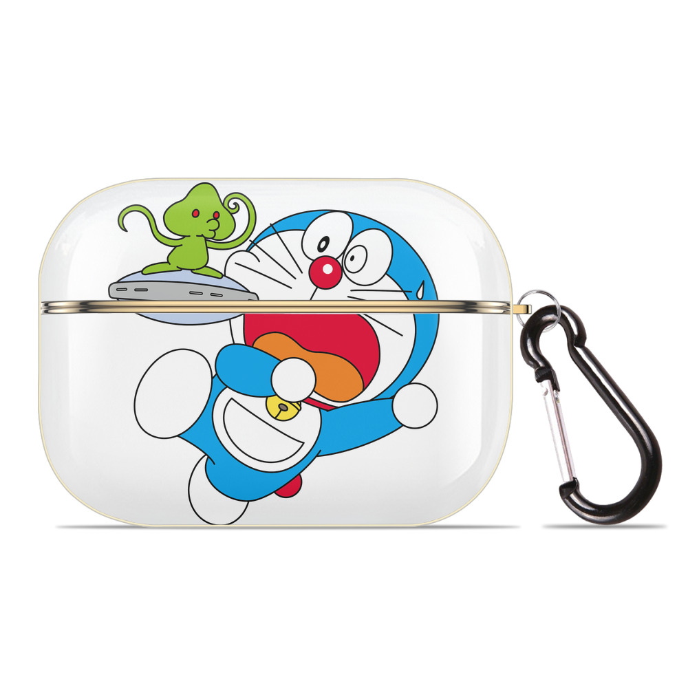 （画像用） ドラえもん Doraemon 【AirPods Pro用】ハードシェル保護ケース｜耐衝撃・防指紋・カラビナ付き商品仕様
