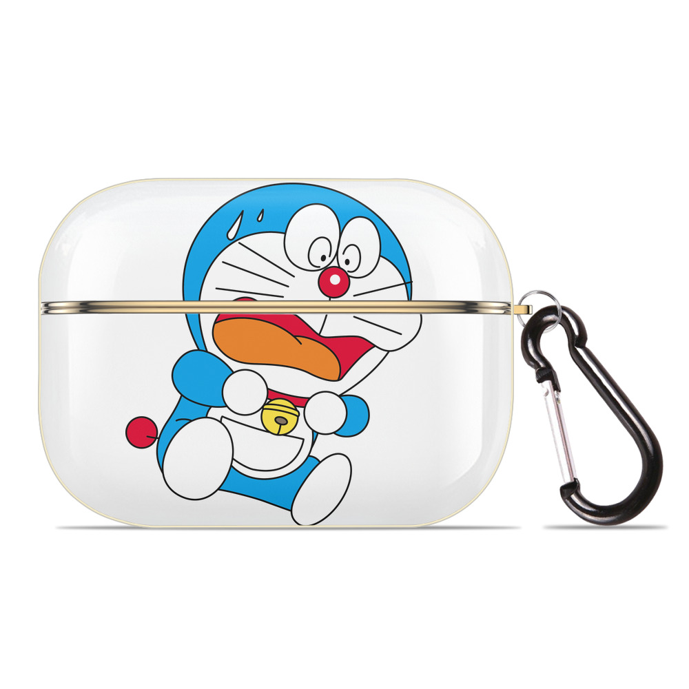 （画像用） ドラえもん Doraemon 【AirPods Pro用】ハードシェル保護ケース｜耐衝撃・防指紋・カラビナ付き商品仕様