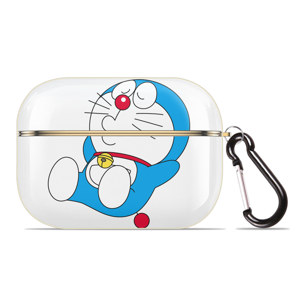 （画像用） ドラえもん Doraemon 【AirPods Pro用】ハードシェル保護ケース｜耐衝撃・防指紋・カラビナ付き商品仕様