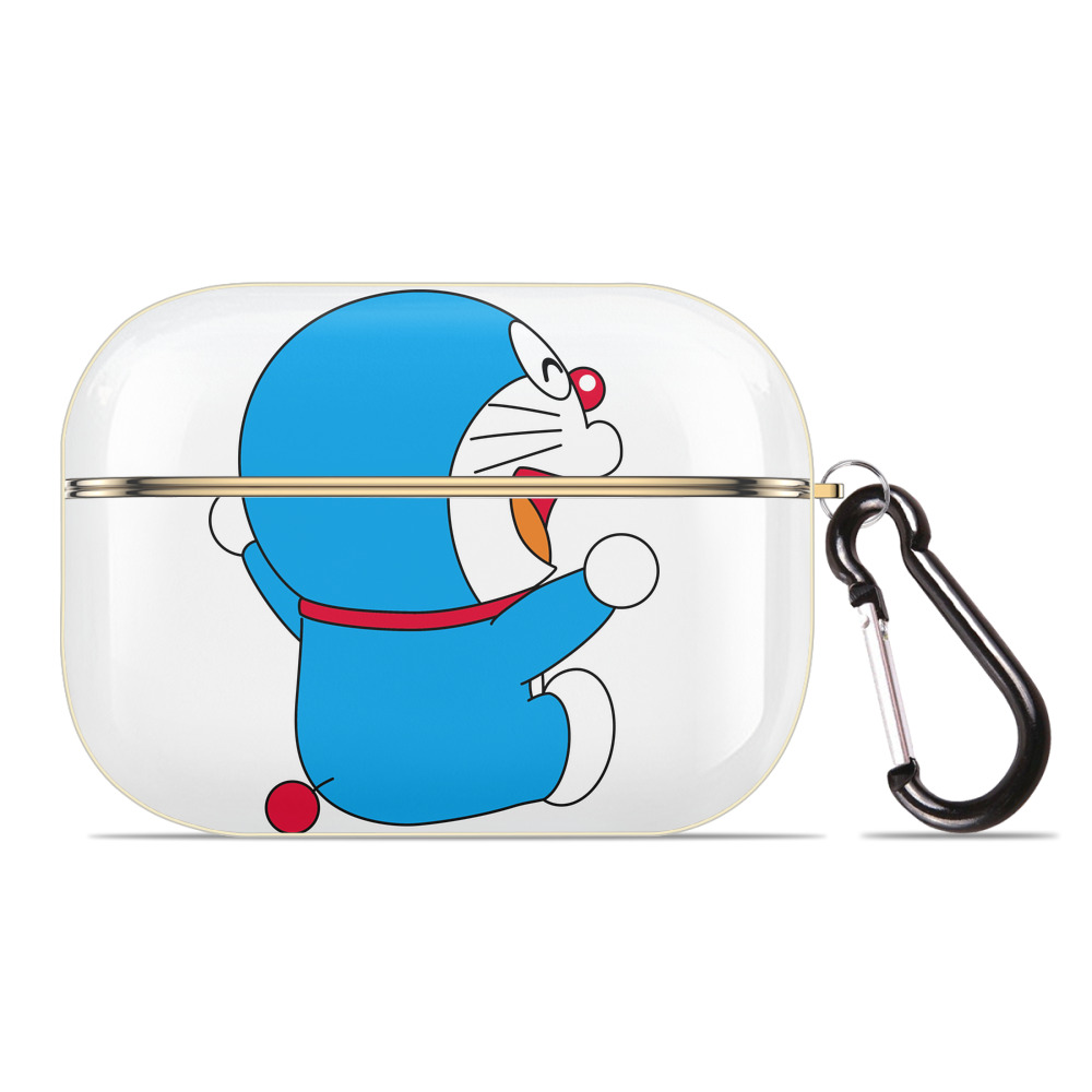 （画像用） ドラえもん Doraemon 【AirPods Pro用】ハードシェル保護ケース｜耐衝撃・防指紋・カラビナ付き商品仕様
