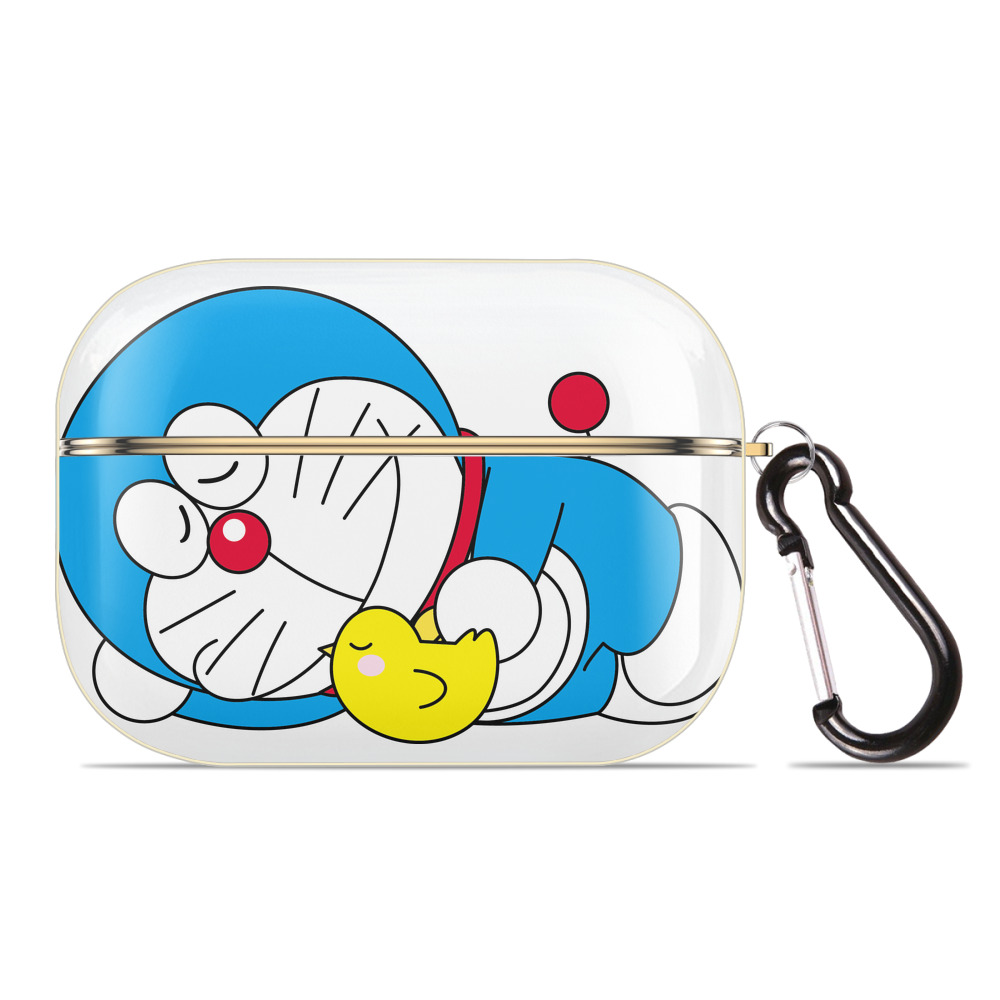 （画像用） ドラえもん Doraemon 【AirPods Pro用】ハードシェル保護ケース｜耐衝撃・防指紋・カラビナ付き商品仕様