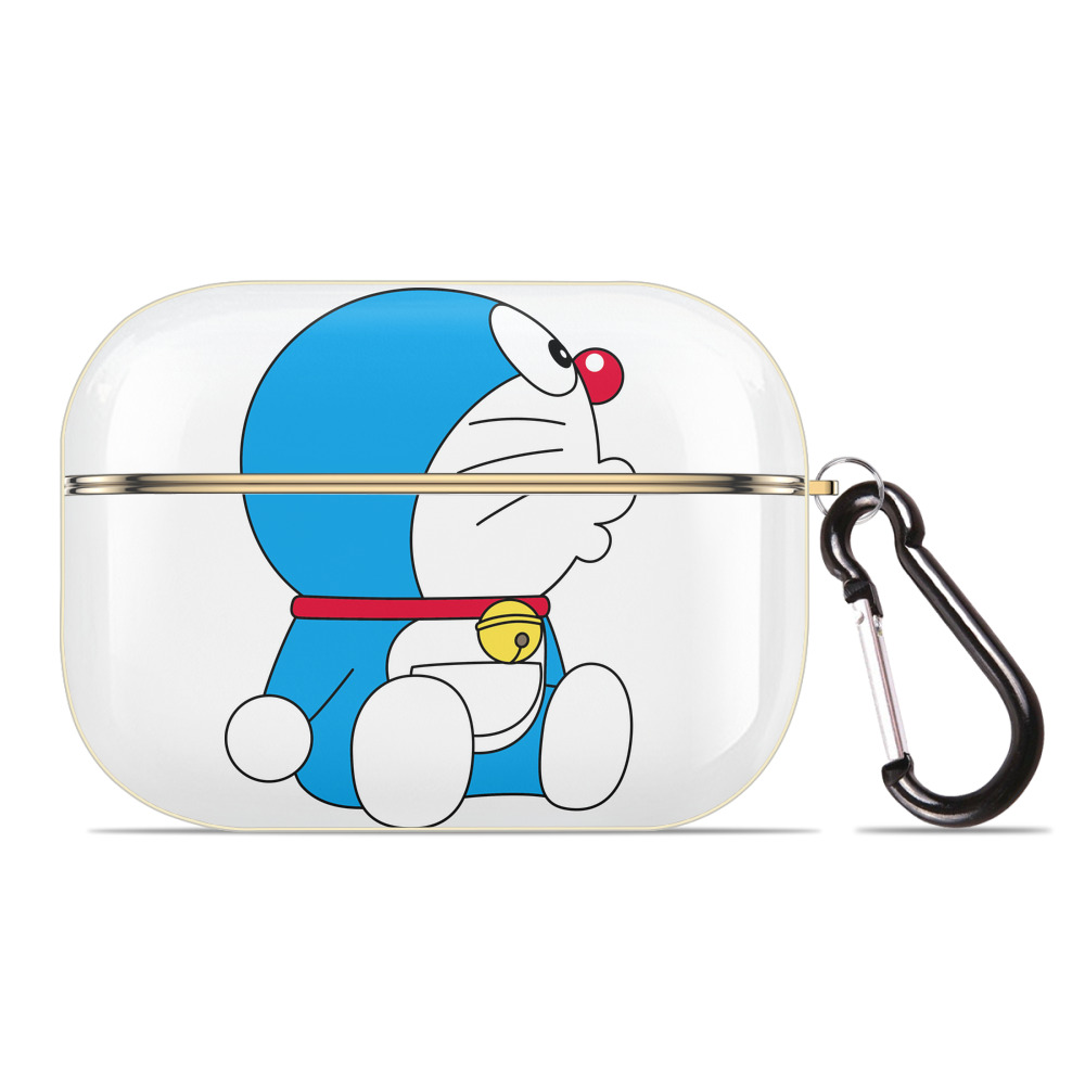 （画像用） ドラえもん Doraemon 【AirPods Pro用】ハードシェル保護ケース｜耐衝撃・防指紋・カラビナ付き商品仕様