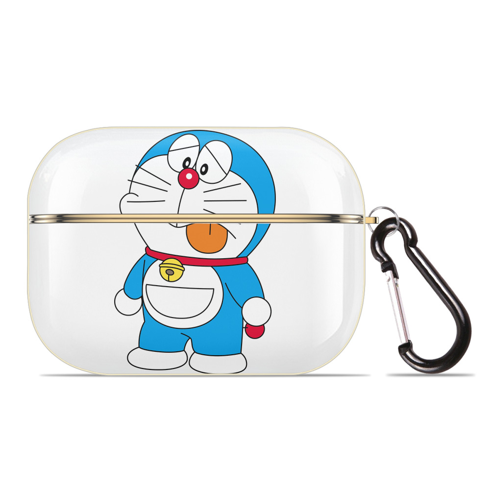 （画像用） ドラえもん Doraemon 【AirPods Pro用】ハードシェル保護ケース｜耐衝撃・防指紋・カラビナ付き商品仕様