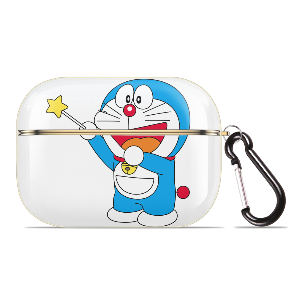 （画像用） ドラえもん Doraemon 【AirPods Pro用】ハードシェル保護ケース｜耐衝撃・防指紋・カラビナ付き商品仕様