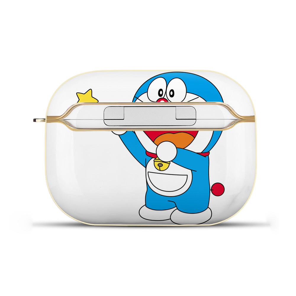 （画像用） ドラえもん Doraemon 【AirPods Pro用】ハードシェル保護ケース｜耐衝撃・防指紋・カラビナ付き商品仕様
