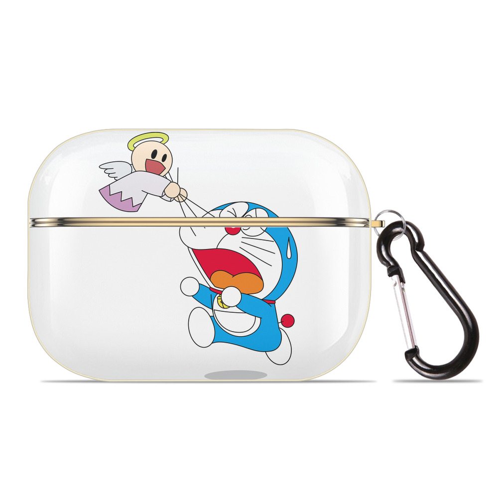 （画像用） ドラえもん Doraemon 【AirPods Pro用】ハードシェル保護ケース｜耐衝撃・防指紋・カラビナ付き商品仕様