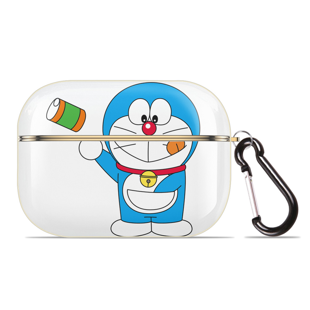 （画像用） ドラえもん Doraemon 【AirPods Pro用】ハードシェル保護ケース｜耐衝撃・防指紋・カラビナ付き商品仕様