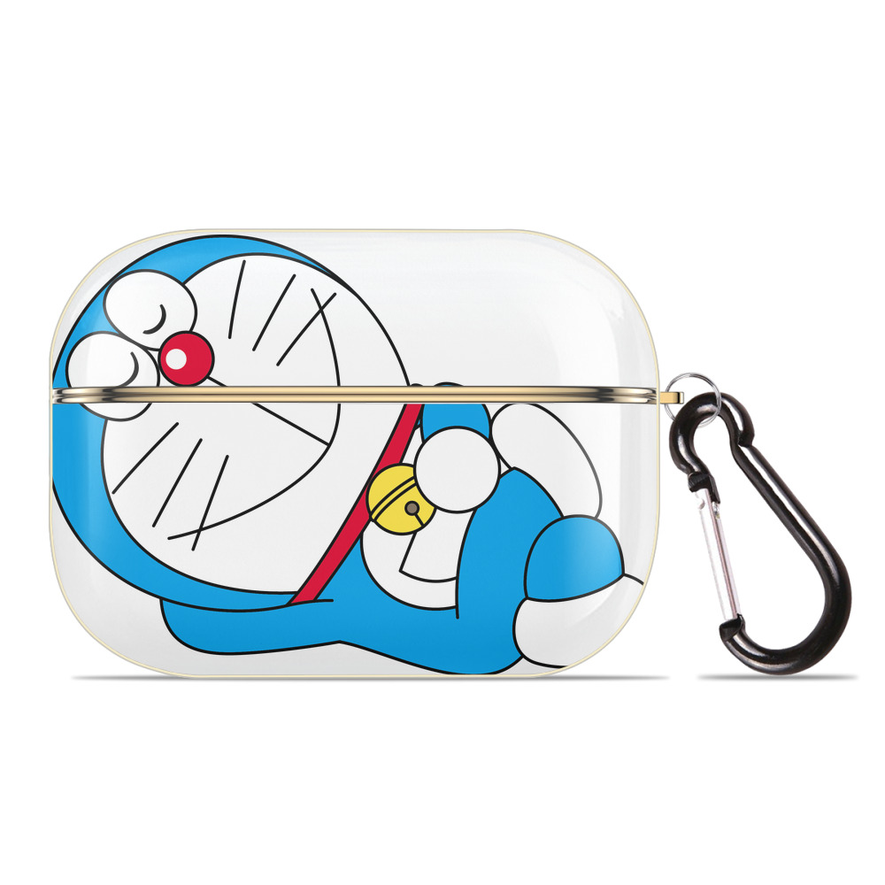 （画像用） ドラえもん Doraemon 【AirPods Pro用】ハードシェル保護ケース｜耐衝撃・防指紋・カラビナ付き商品仕様
