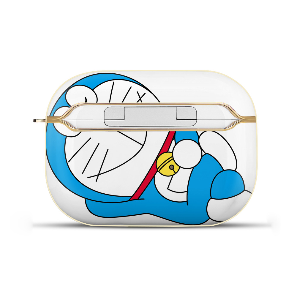 （画像用） ドラえもん Doraemon 【AirPods Pro用】ハードシェル保護ケース｜耐衝撃・防指紋・カラビナ付き商品仕様