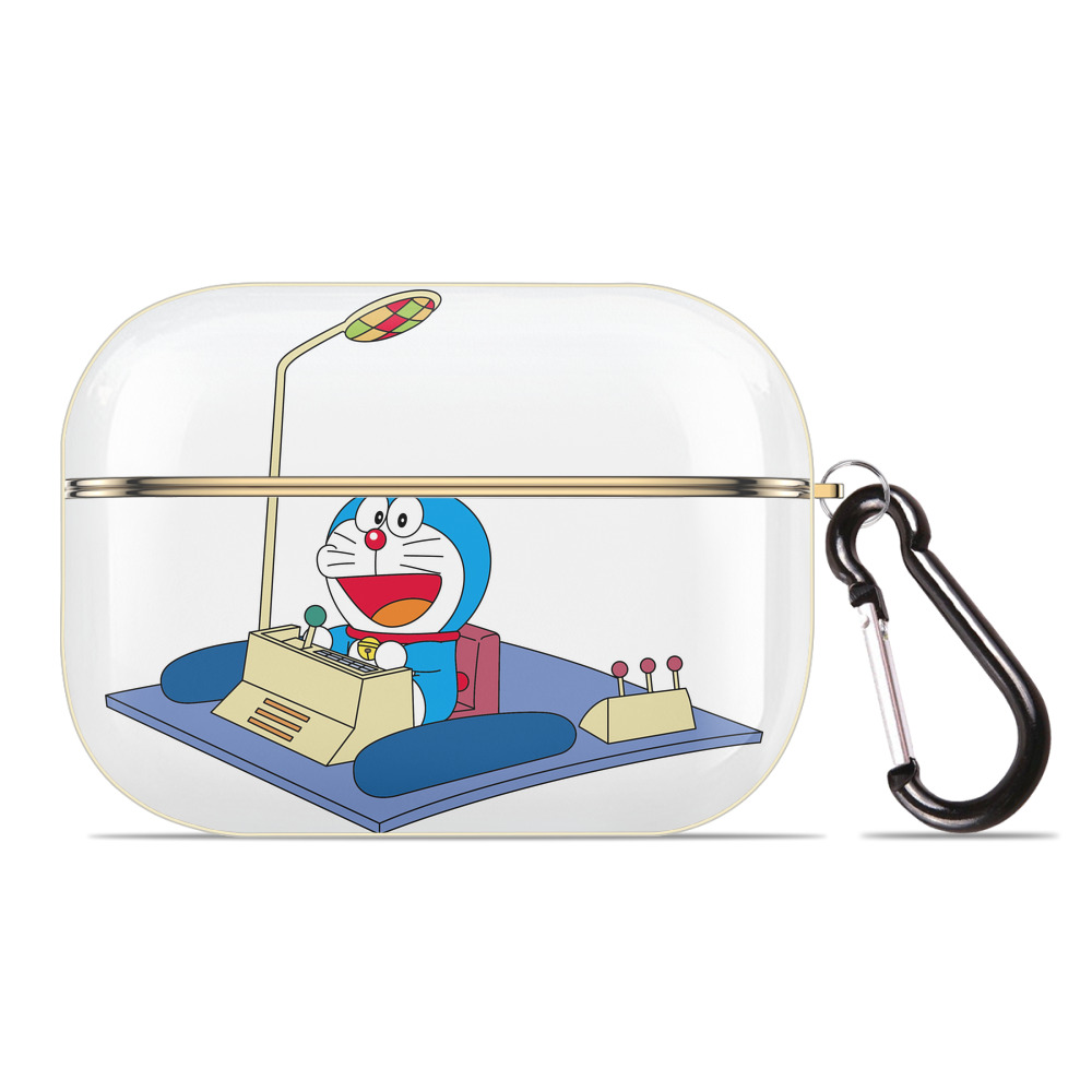 （画像用） ドラえもん Doraemon 【AirPods Pro用】ハードシェル保護ケース｜耐衝撃・防指紋・カラビナ付き商品仕様