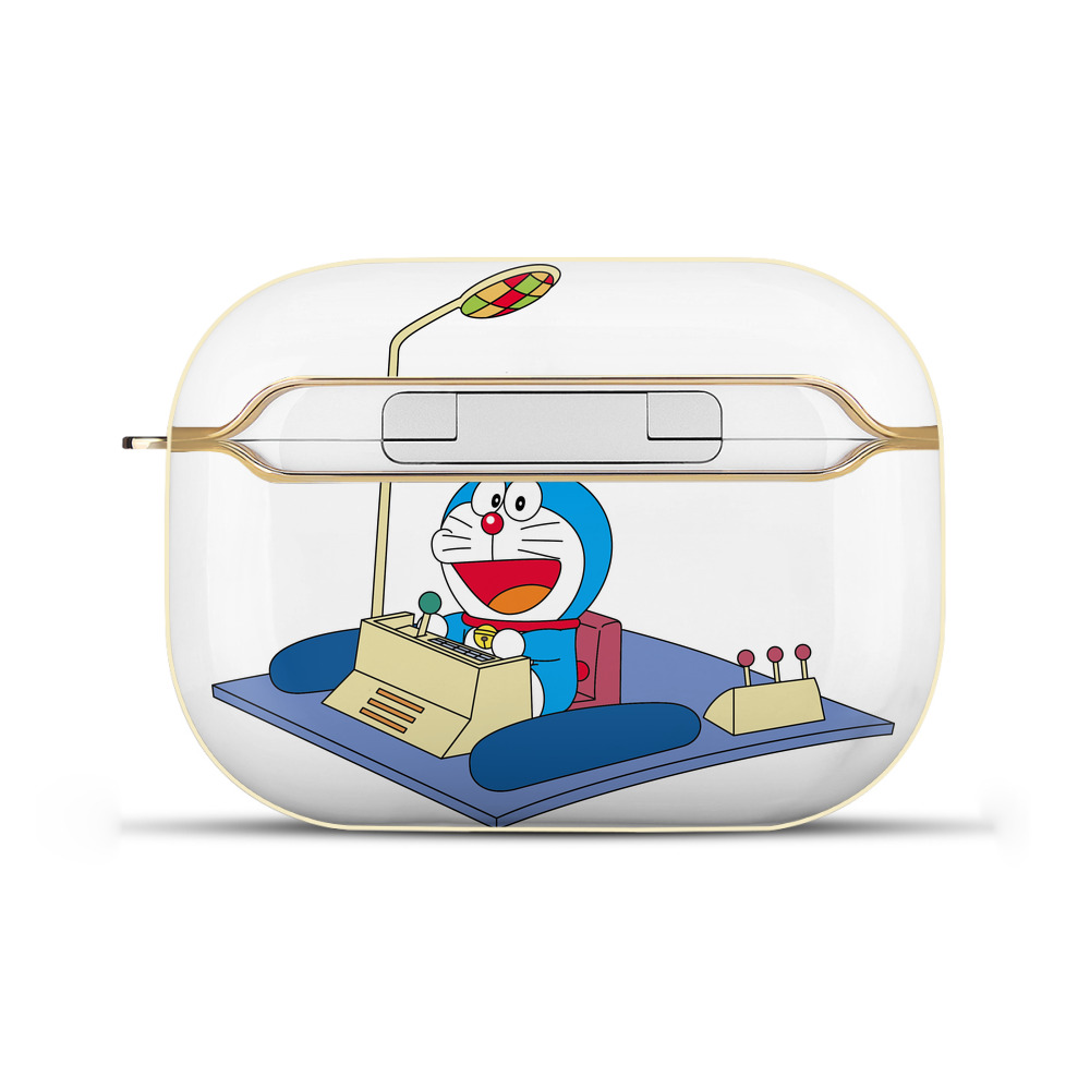 （画像用） ドラえもん Doraemon 【AirPods Pro用】ハードシェル保護ケース｜耐衝撃・防指紋・カラビナ付き商品仕様