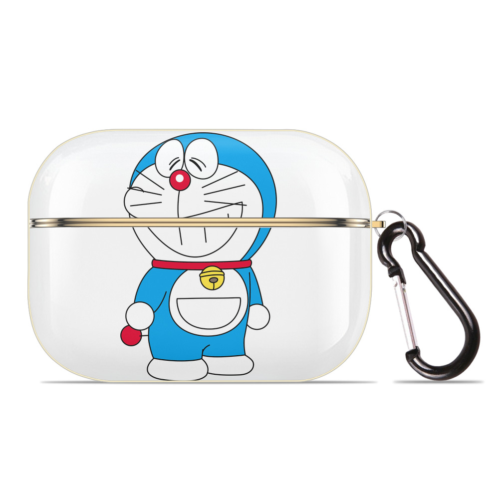 （画像用） ドラえもん Doraemon 【AirPods Pro用】ハードシェル保護ケース｜耐衝撃・防指紋・カラビナ付き商品仕様