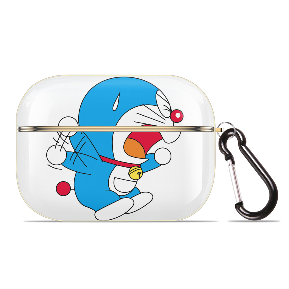 （画像用） ドラえもん Doraemon 【AirPods Pro用】ハードシェル保護ケース｜耐衝撃・防指紋・カラビナ付き商品仕様
