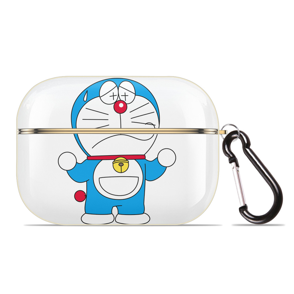 （画像用） ドラえもん Doraemon 【AirPods Pro用】ハードシェル保護ケース｜耐衝撃・防指紋・カラビナ付き商品仕様